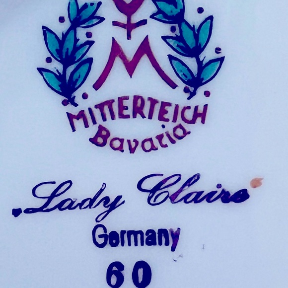 Mitterteich Bavaria Lady Claire Germany #59 Casserole Dish with Lid. - Picture 12 of 12